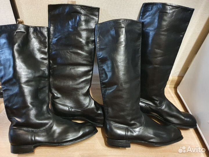 Сапоги хромовые Парижская Коммуна 1945-1953 года