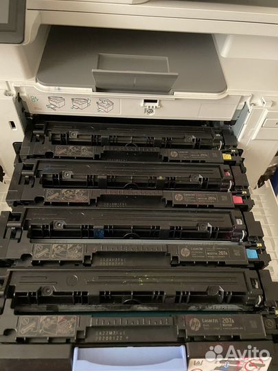 Мфу лазерное HP Color LaserJet Pro M283fdn