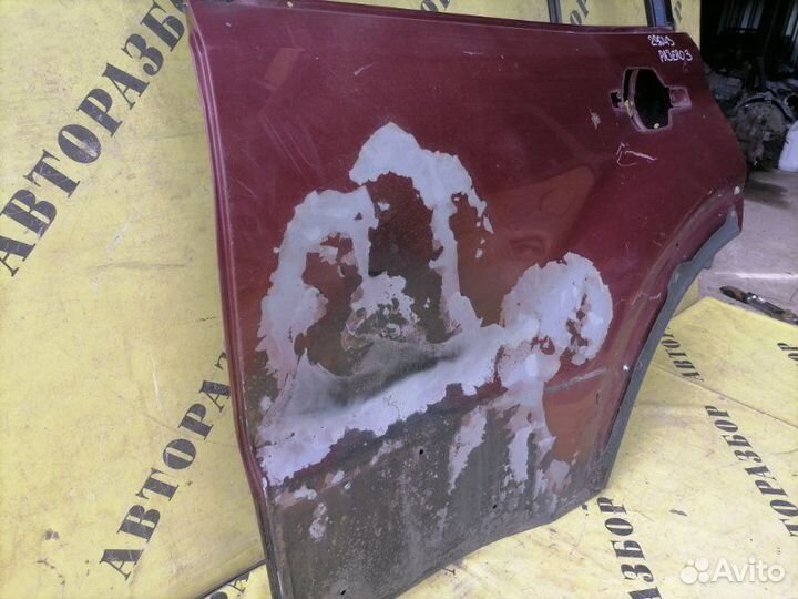 Дверь задняя левая Mitsubishi Pajero3 (V6 V7)