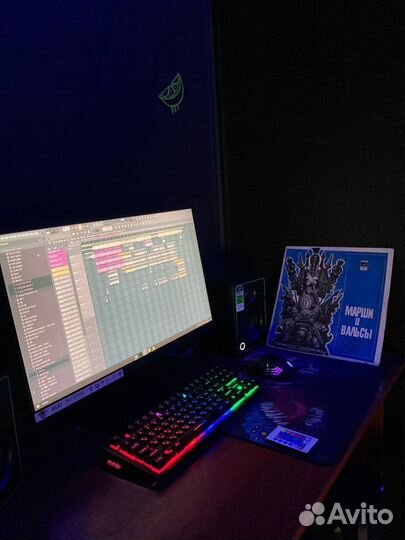 Студия звукозаписи (полный проф комплект)