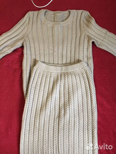 Вязаный костюм