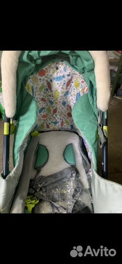 Детские санки коляска ника 7-3