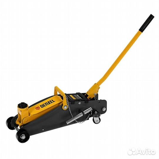 Домкрат подкатной 2,8 т, 135-385 мм Denzel