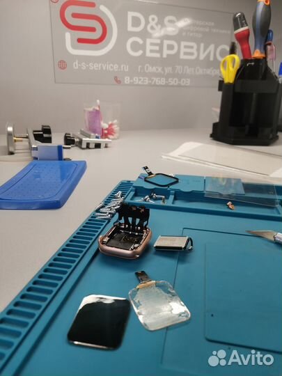 Замена стекла на Apple Watch