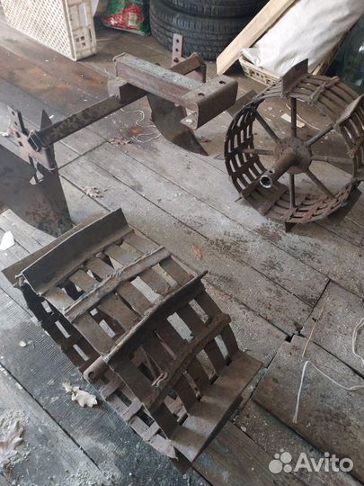 Грунтозацепы на мотоблок Нева, Каскад, Ока