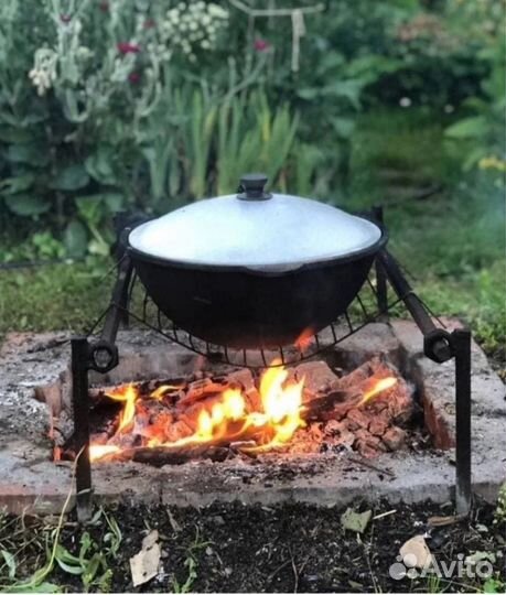 Казан чугунный