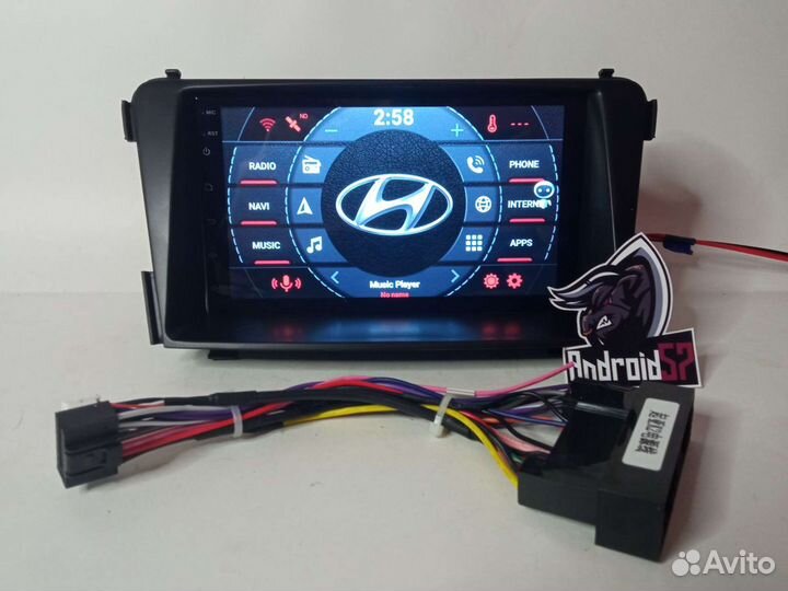 Магнитола на hyundai i40 2gb/32gb