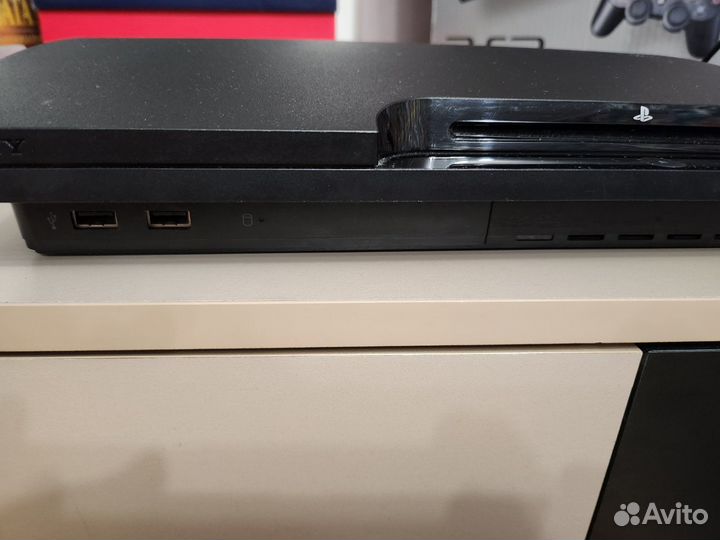 Sony playstation 3 slim 320gb с прошивкой+игры
