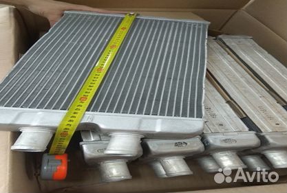 Радиатор салонной печки Granb. на 2 крыльчатки