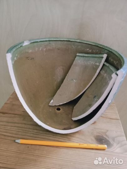 Горшок для цветов, кашпо, бой