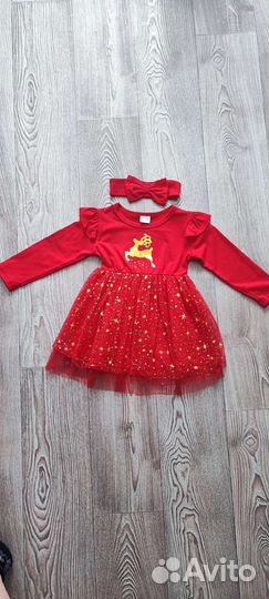 Платье для девочки 12-18 мес