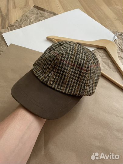 Super Tweed винтажная твидовая бейсболка