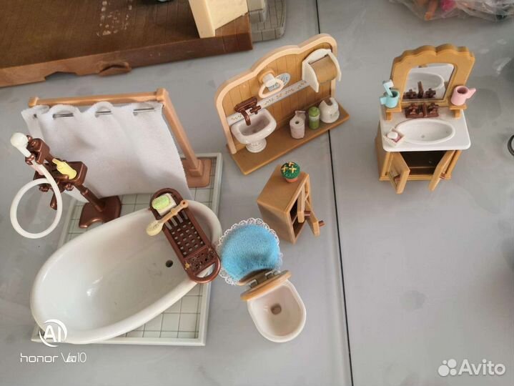 Набор ванная туалет Sylvanian Families