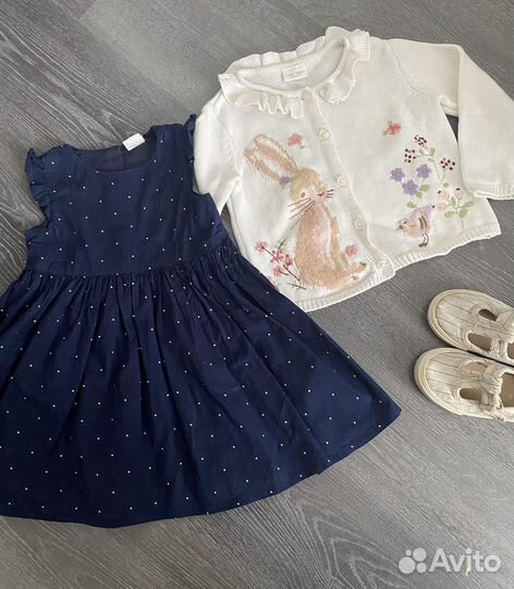 Пакет фирменных вещей на девочку