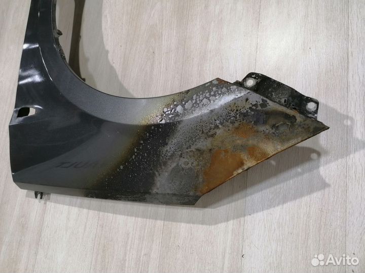 Крыло переднее Hyundai solaris Лев