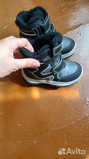 Ботинки демисезонные утепеленные