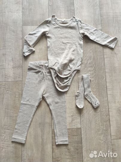 Детские вещи пакетом 80 86 92