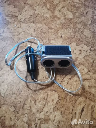 Разветвитель прикуривателя двойной