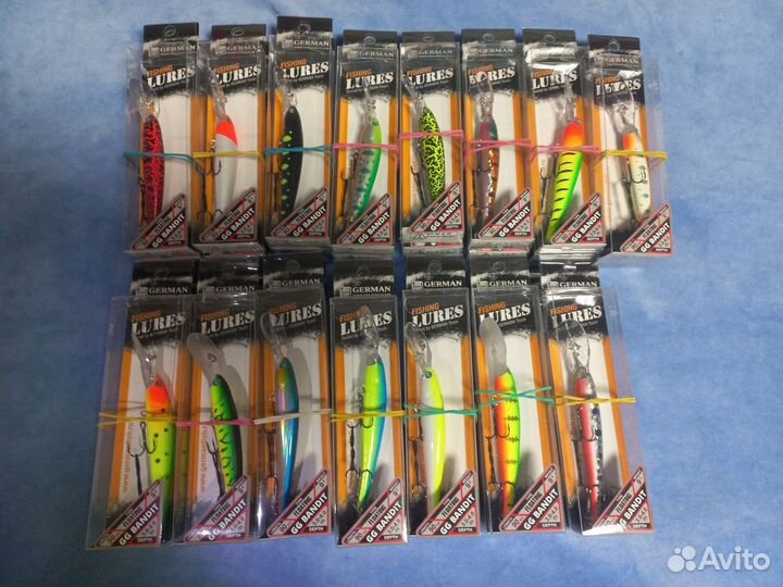 Воблеры German GG Bandit 90мм (Bandit B-Shad)