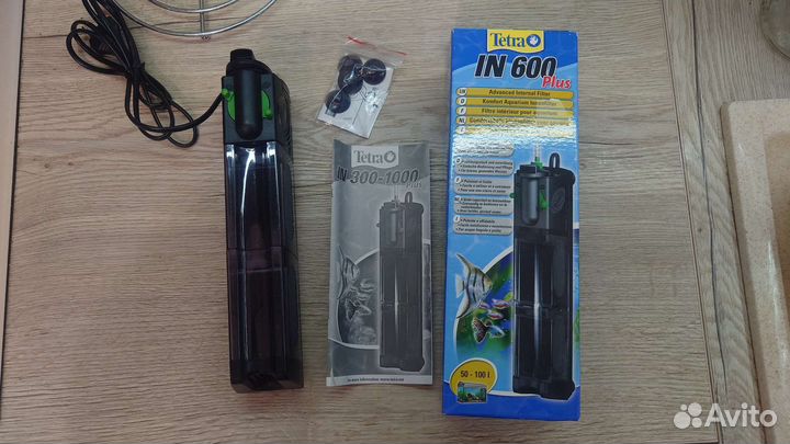 Фильтр внутренний для аквариума Tetra in 600 новый