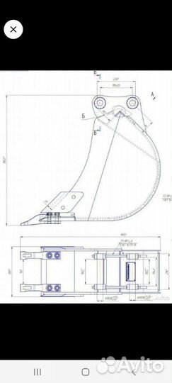 Ковш на экскаватор