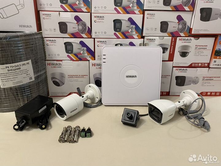 Видеонаблюдение / установка монтаж