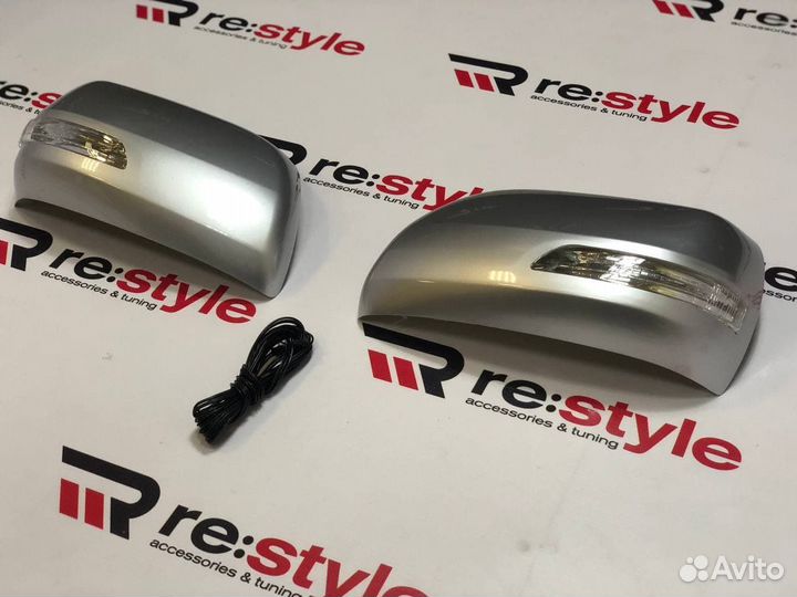 Крышка зеркала Toyota Land Cruiser 200 08-11 Сер