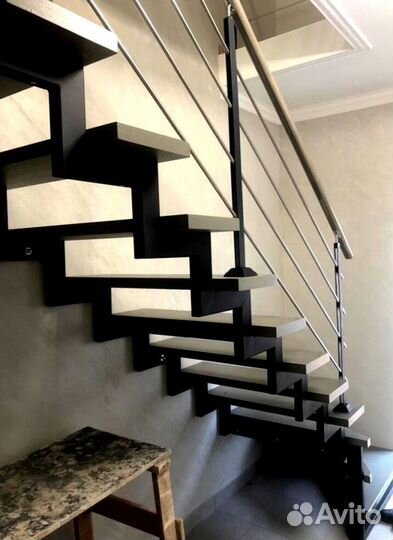 Лестницы на металлокаркасе