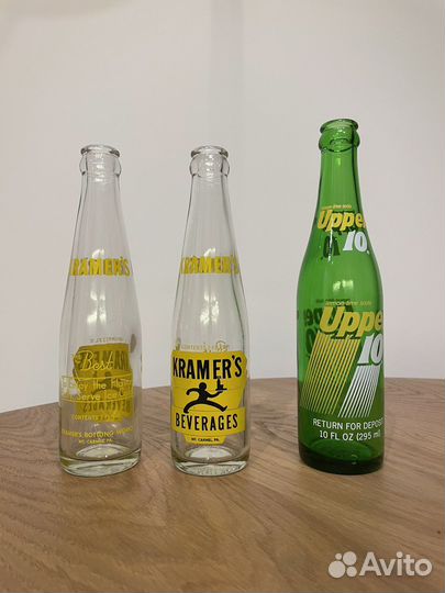 Бутылки винтажные США