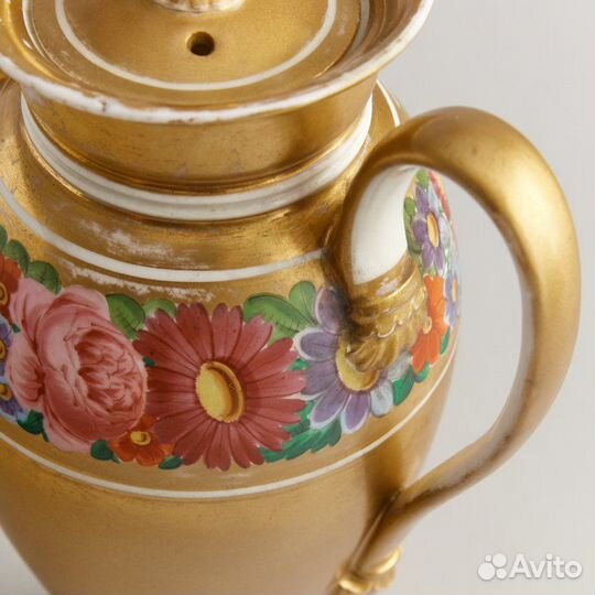 Старинный коллекционный чайник. Завод Ф.С. Батенин