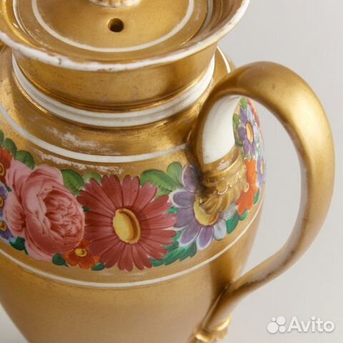 Старинный коллекционный чайник. Завод Ф.С. Батенин