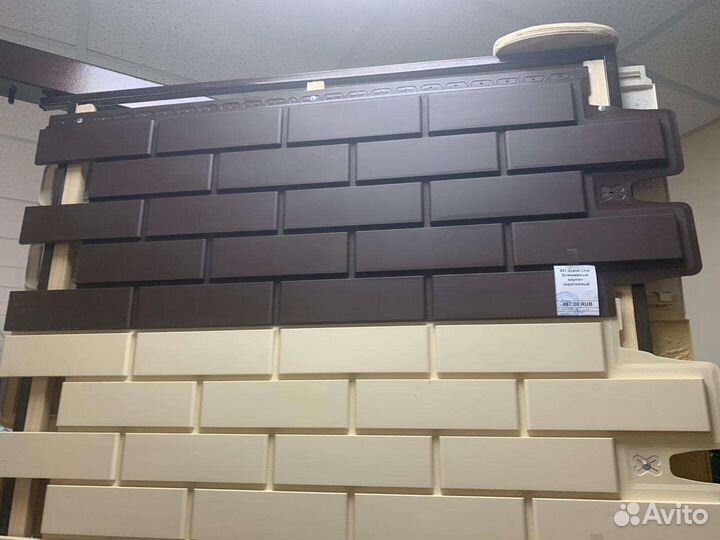 Сайдинг панели под кирпич