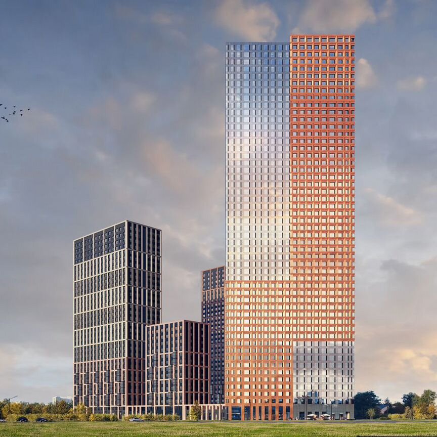 1-к. квартира, 34,7 м², 21/62 эт.