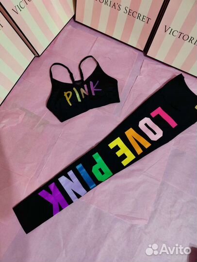 Спортивный костюм pink Victoria's Secret