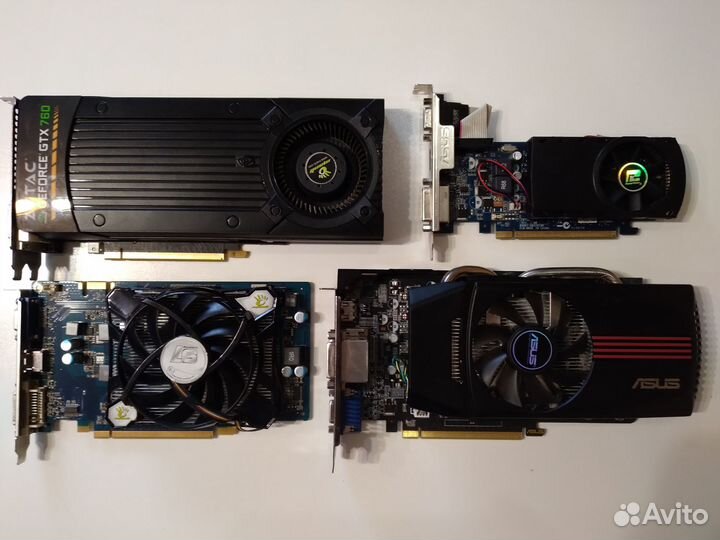 Видеокарты под ремонт