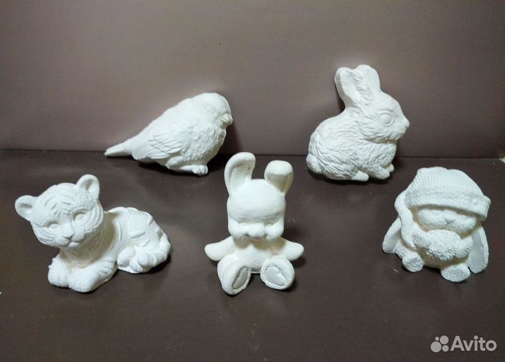 Фигурки для раскрашивания 3D и 2D