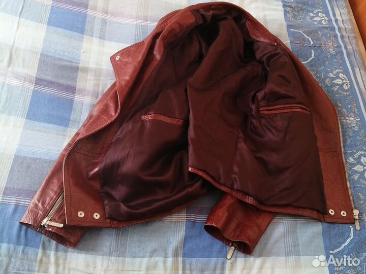 Куртка кожаная натуральная