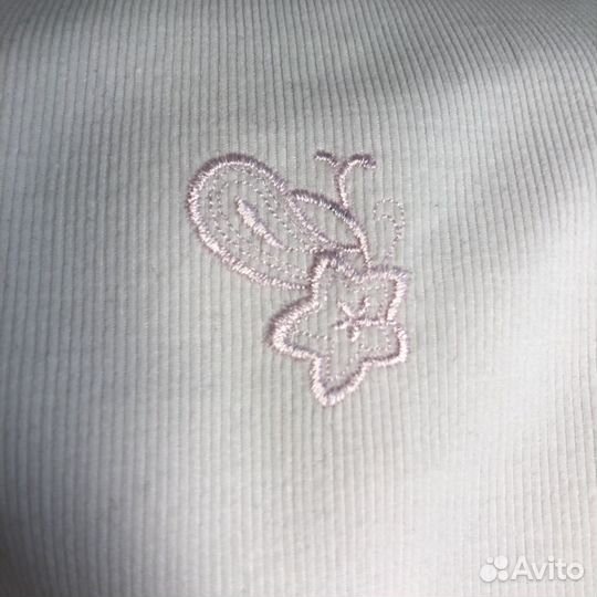 Рубашка из микровельвета нежно-розовая 44-46