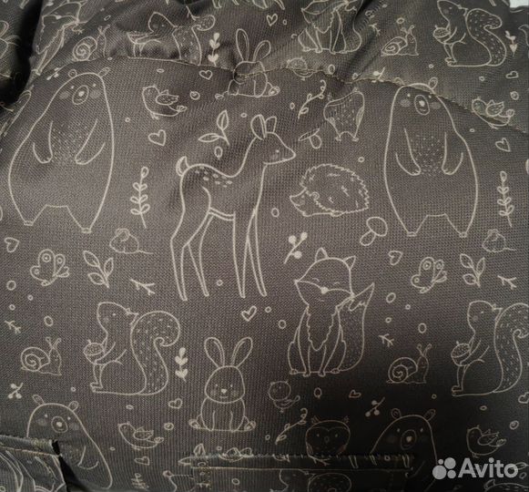 Конверт в коляску (футмуфт) + краги (варежки)