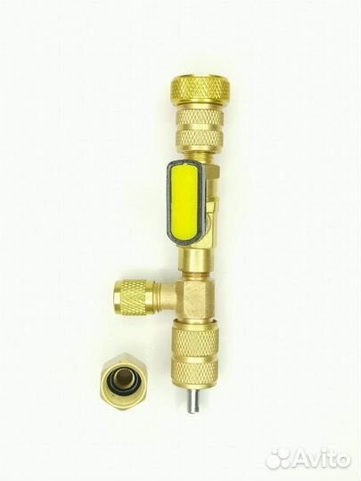 Ключ для замены ниппелей под давлением R134a+R410а