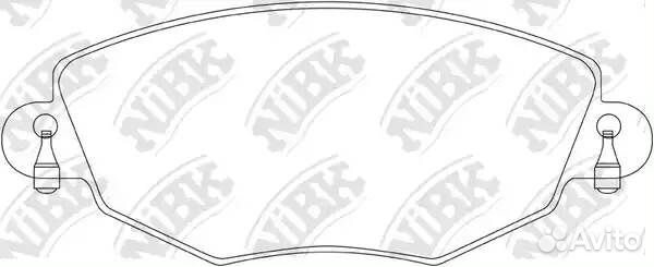 Колодки тормозные дисковые ford mondeo 2.0 2000