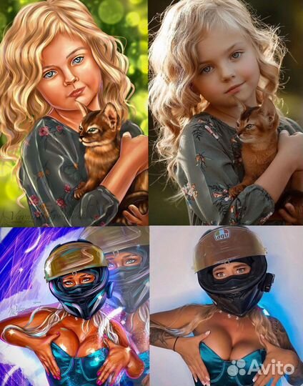 Художник /иллюстратор/портрет/арт/открытки и тд