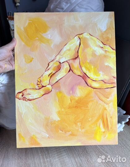 Картина маслом Обнаженная Ню