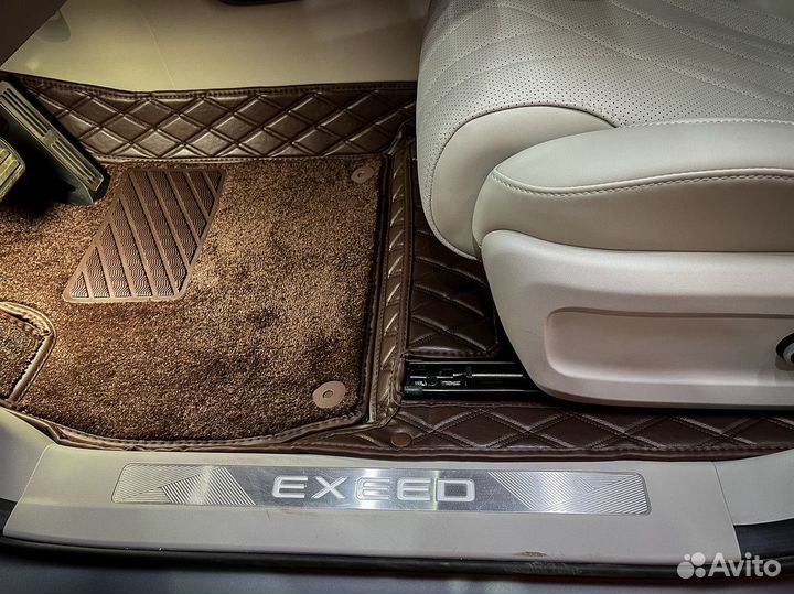 Коврики 3D автомобильные из экокожи не Китай