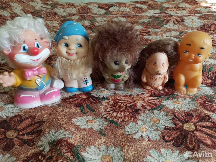 Резиновые игрушки СССР