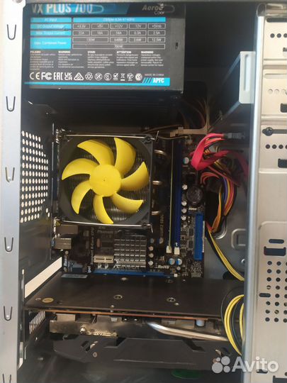 Игровой компьютер FX-6100/RX580/8Gb/SSD