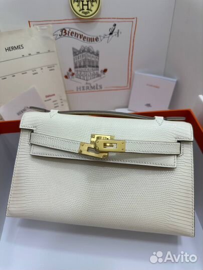 Сумка Hermes Kelly Pochette Lizard