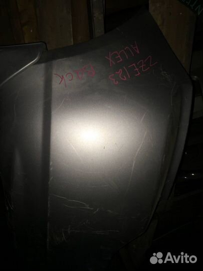 Бампер задний Toyota Alex NZE124/ZZE