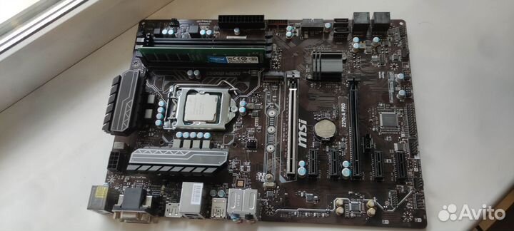 Материнская плата msi z270-a pro