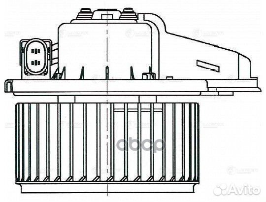 Вентилятор отопителя Audi A6 (C5) (97) LFh1850